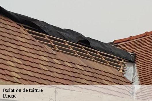 Isolation de toiture Rhône 