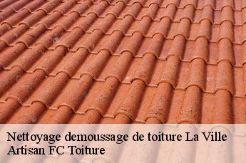 Nettoyage demoussage de toiture  la-ville-69470 Artisan FC Toiture