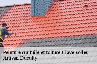 Peinture sur tuile et toiture  claveisolles-69870 Artisan FC Toiture