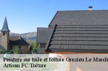 Peinture sur tuile et toiture  grezieu-le-marche-69610 Artisan FC Toiture