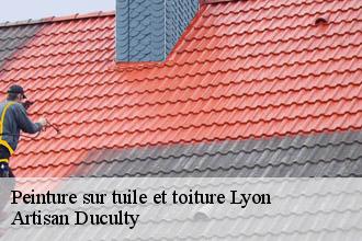 Peinture sur tuile et toiture  lyon-69000 Artisan Duculty