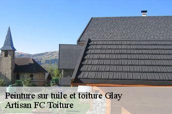 Peinture sur tuile et toiture  glay-69850 Artisan FC Toiture