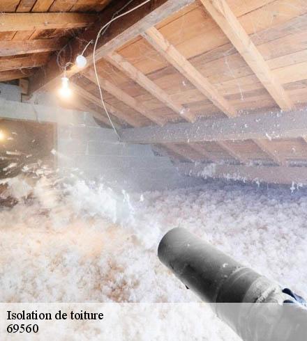 Isolation de toiture 69560
