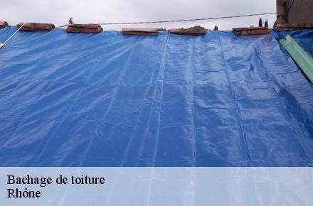 Bachage de toiture Rhône 