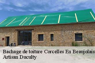Bachage de toiture  corcelles-en-beaujolais-69220 Artisan Duculty