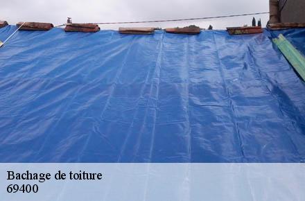 Bachage de toiture  69400