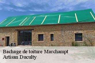 Bachage de toiture  marchampt-69430 Artisan Duculty