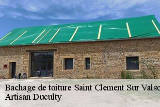 Bachage de toiture  saint-clement-sur-valsonne-69170 Artisan Duculty