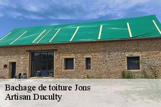 Bachage de toiture  jons-69330 Artisan Duculty