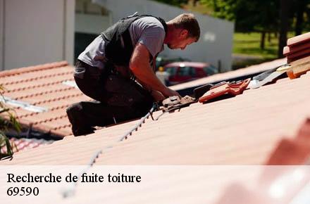 Recherche de fuite toiture 69590